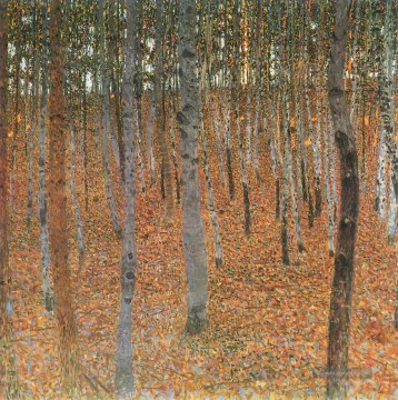 Beech Grove I Gustav Klimt Wald Ölgemälde